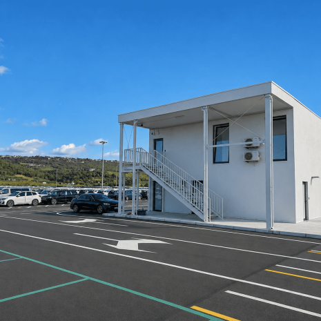 Dvoetažni montažni uredski objekt Model 5 - Apparis