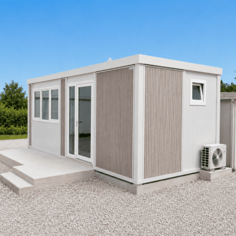 Moderni montažni ured s sanitarnim čvorom Model 10 - Apparis