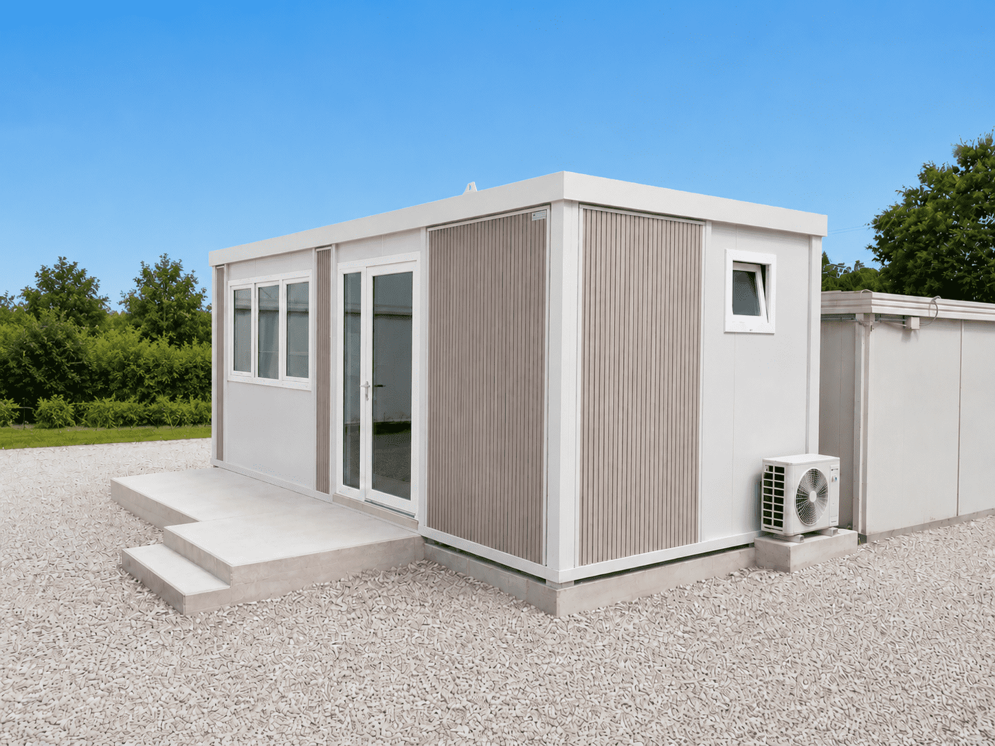 Moderni montažni ured s sanitarnim čvorom Model 10 - Apparis